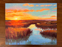 Autumn Sunset on the Marsh