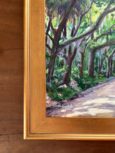 Sandy Oak Lined Road