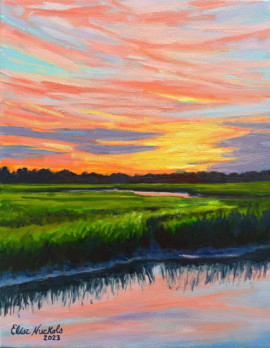 Last Glow of Sunset