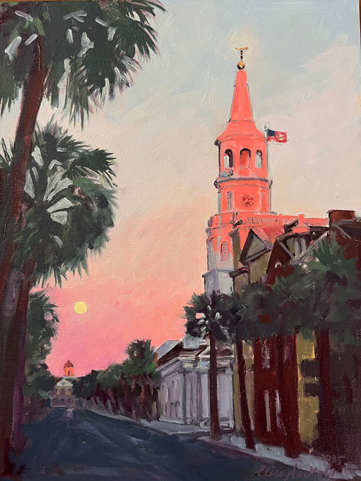 St. Michael’s Bell Tower at Sunset