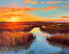 Autumn Sunset on the Marsh
