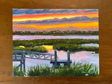 Sunset Over the Dock