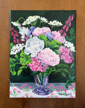 Late Spring Blooms in Lavender Glass