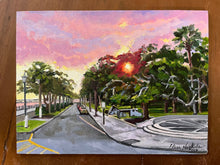 Sunset Over White Point Gardens
