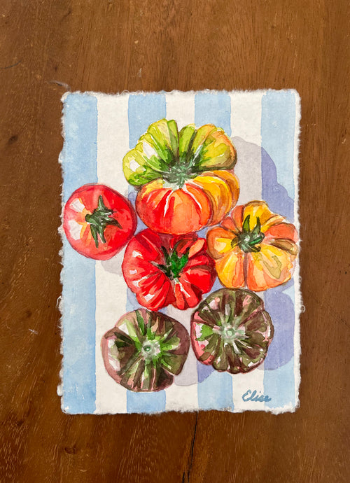 Blue Stripe Heirloom Tomatoes