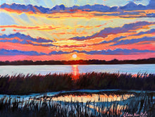 Sunset Over the Ashley