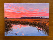 Winter Sunrise in Pink