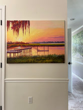 Sunset Over the Creek