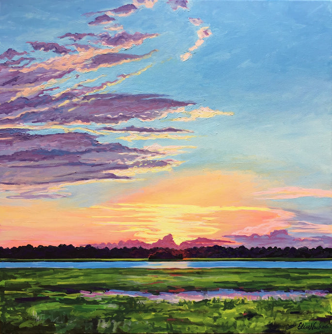 Lowndes Grove Plantation Sunset