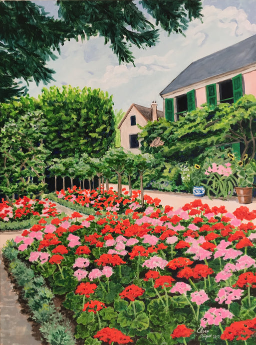 Rosemary and Geraniums
