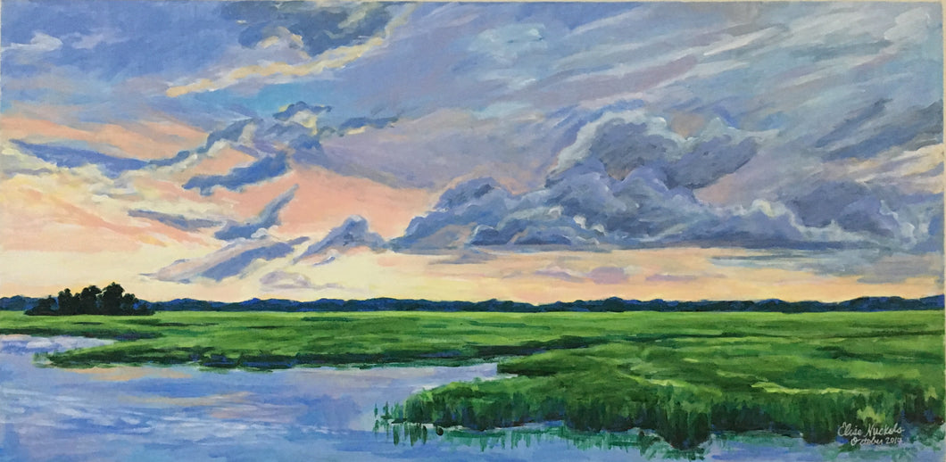 Sunrise on the Ashley River