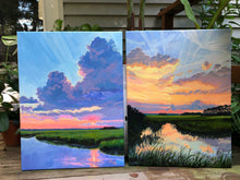 Reflecting the Sunset