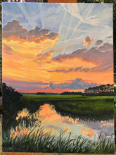 Reflecting the Sunset