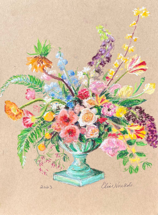 Amaryllis, Poppies, Tulips and Forsythia