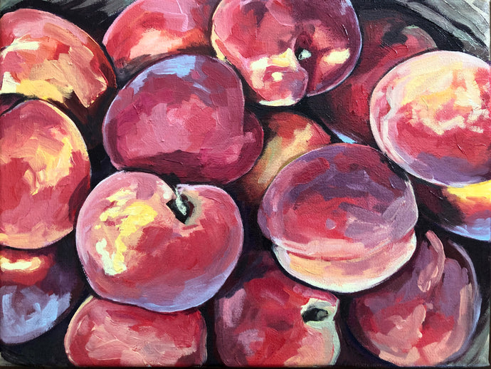 Basket of Peaches