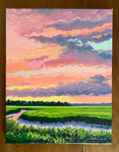 Low Tide Sunset on the Creek