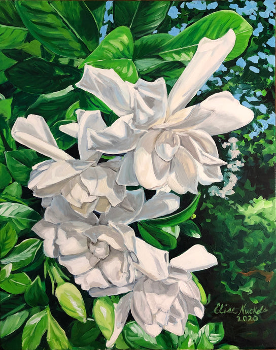 Four Gardenias
