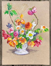 Parrot Tulips, Cherry Blossom, Daffodils, and Ranunculus