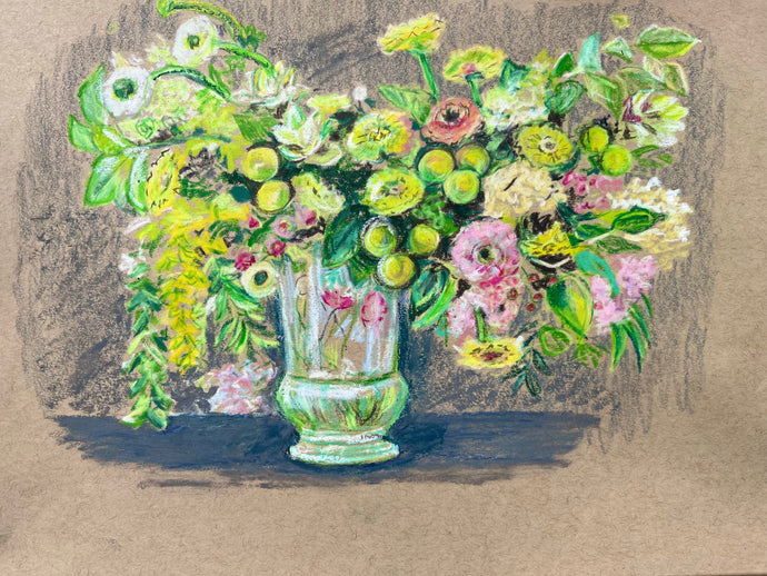 Zinnias, Limelight Hydrangea, Ranunculus, and Orchids