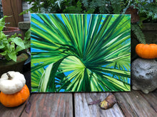 Petite Autumn Palmetto Frond