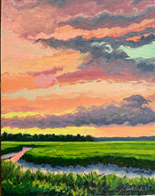 Low Tide Sunset on the Creek